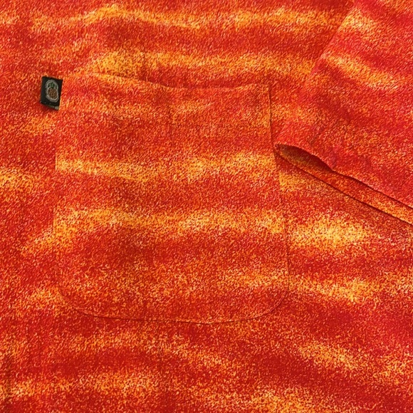 Pineapple Connection Hawaiian Button Down Shirt Size XL - Picture 3 of 8